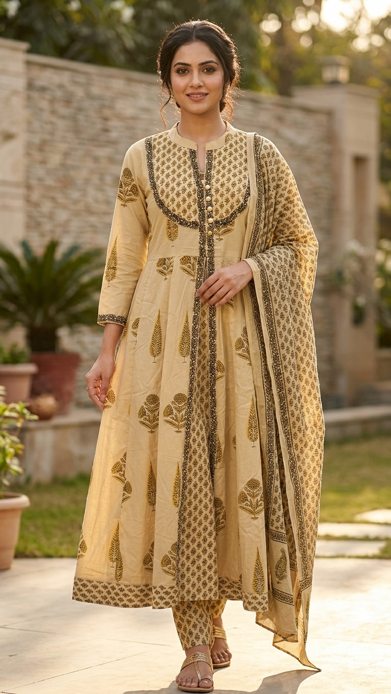 Anarkali piece