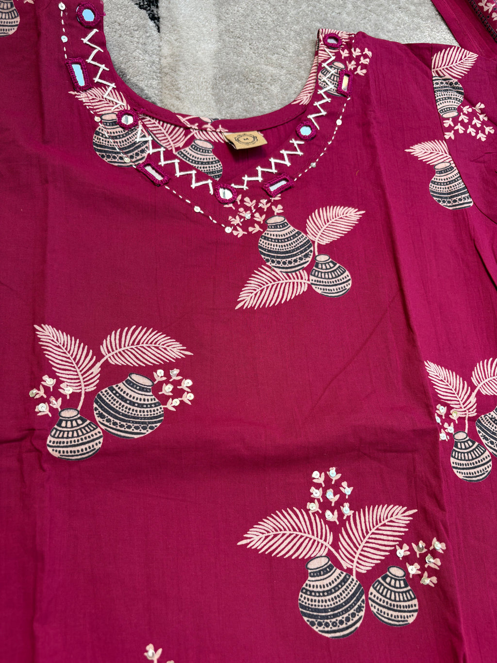 Luva Magenta Bloom Set