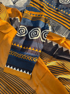 Ochre - ebony vertical set