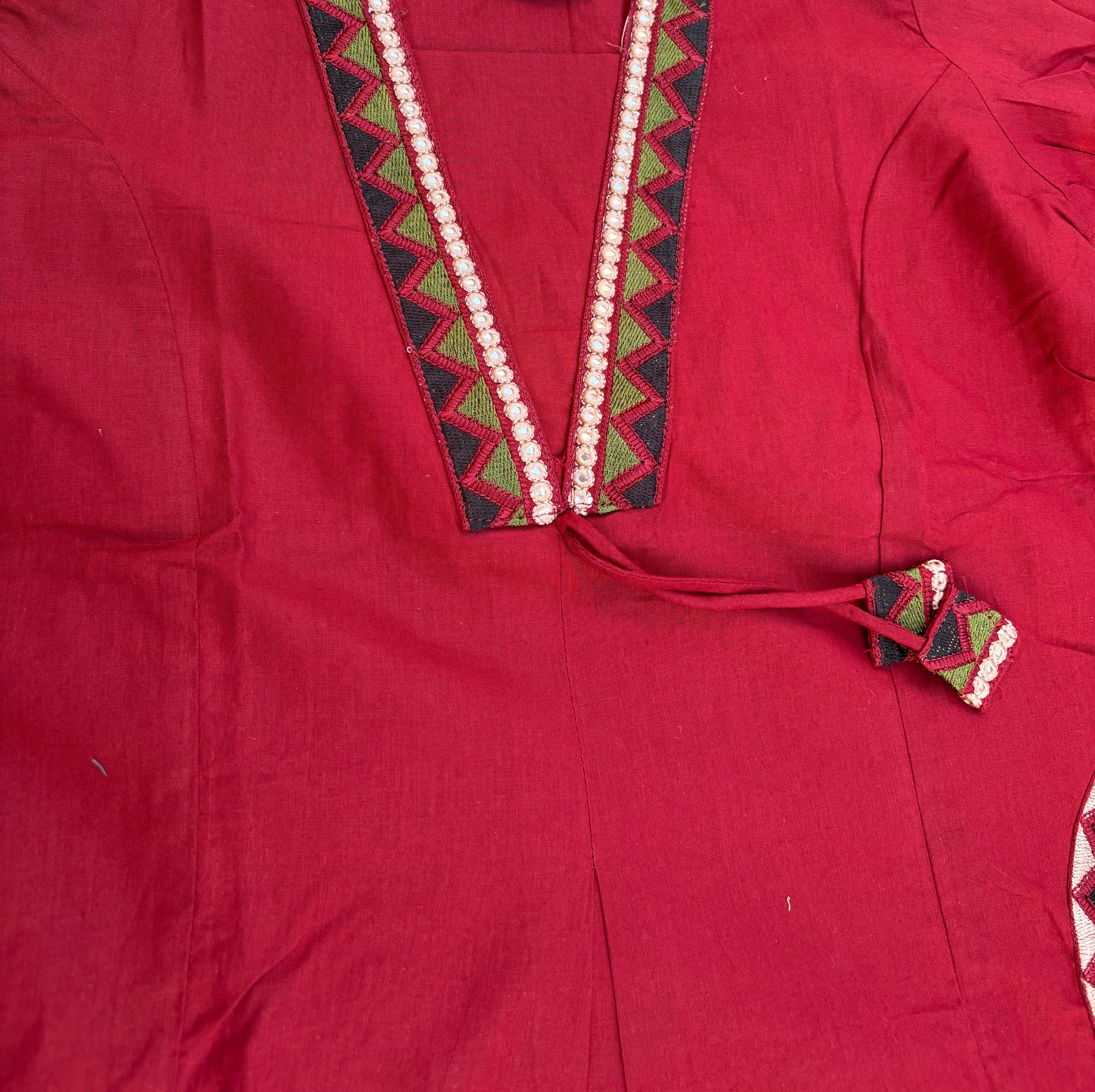 Ruby bloom kurta set