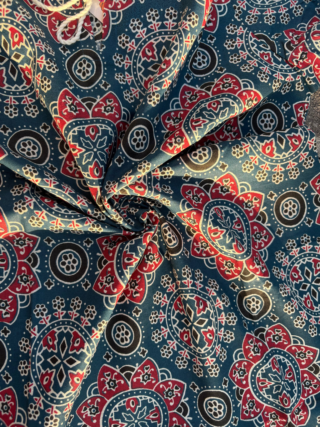 Midnight mandala kurta