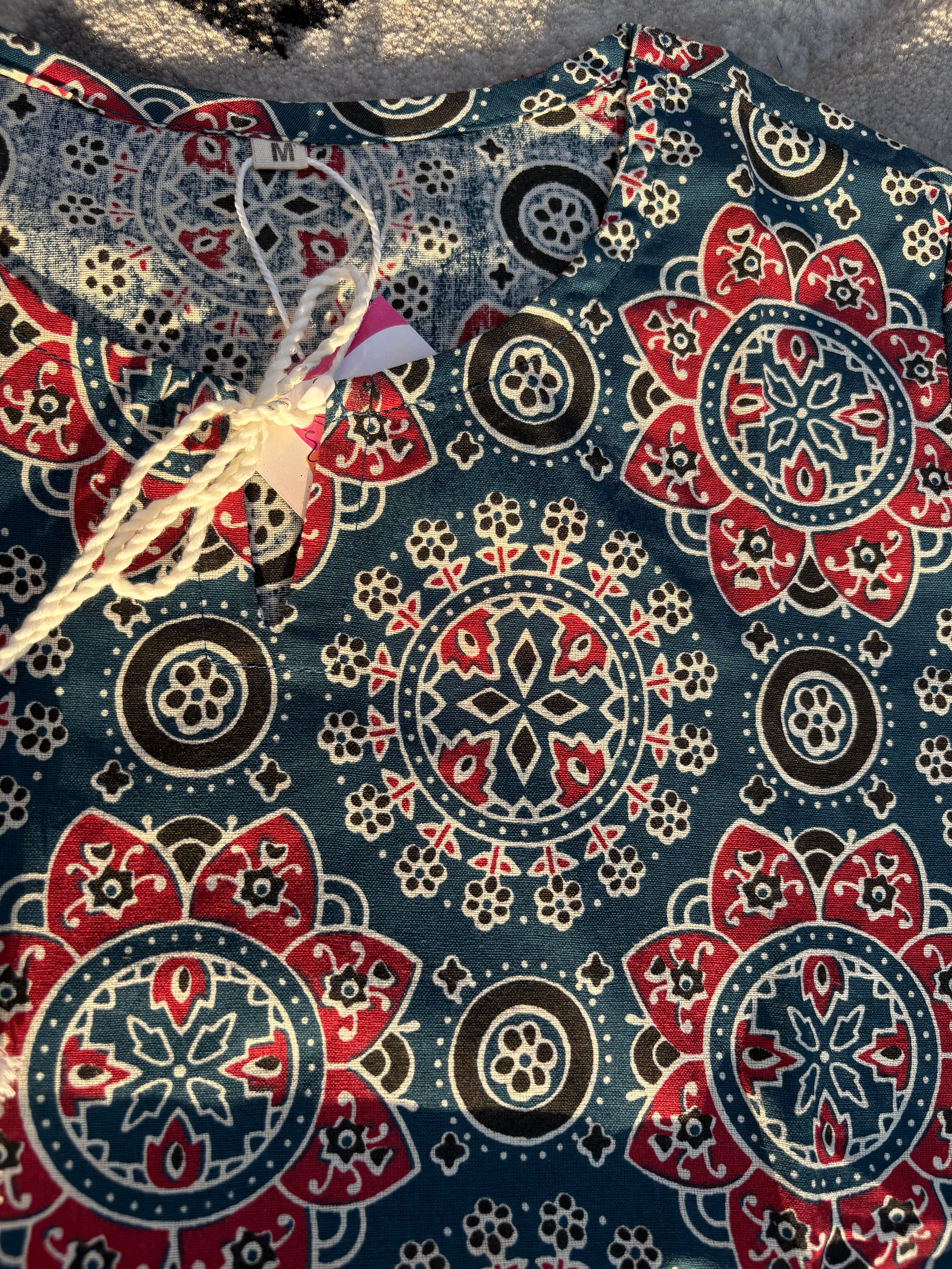 Midnight mandala kurta