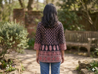 Floral ethnic short kurta