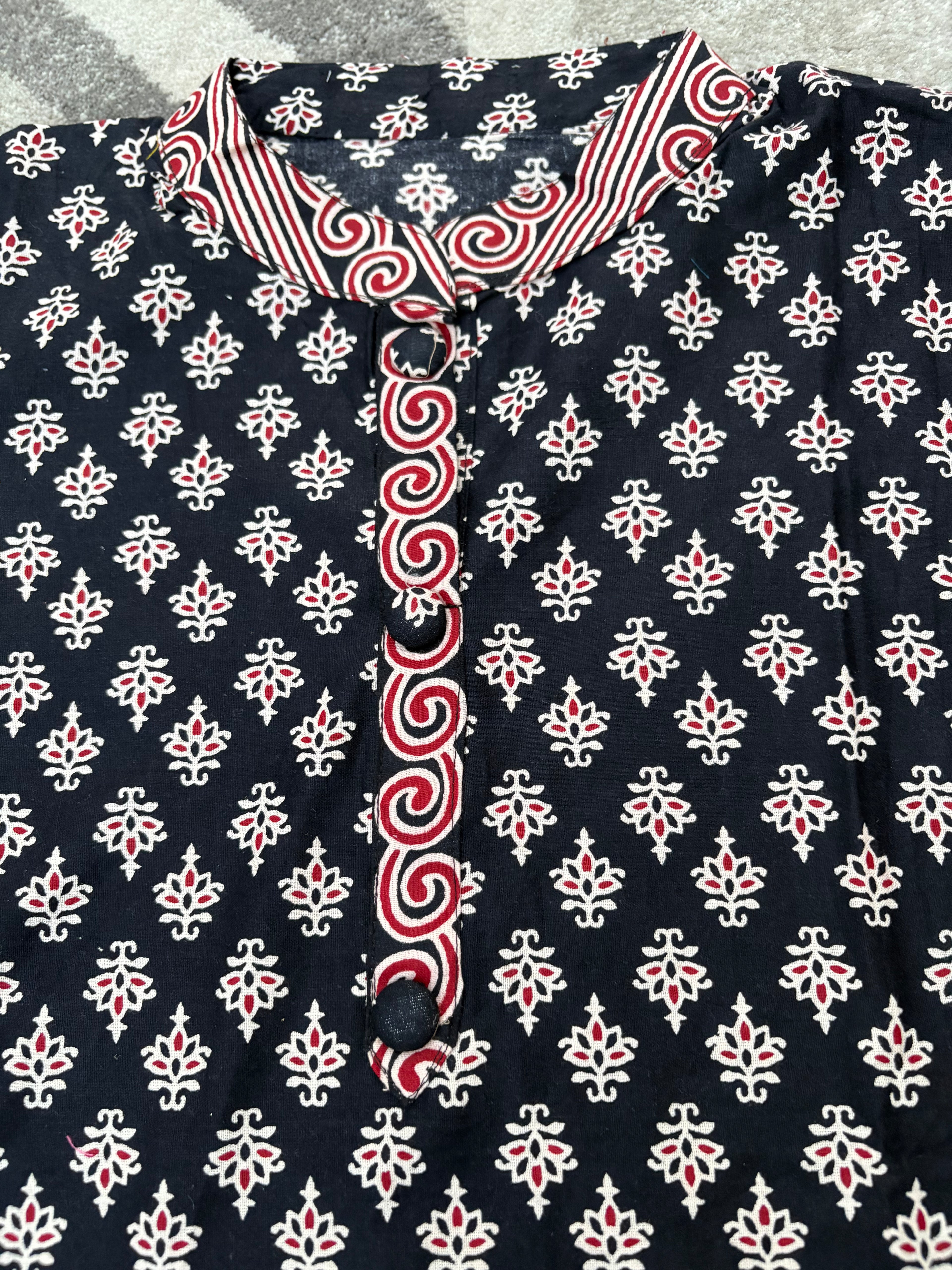 Floral ethnic kurta