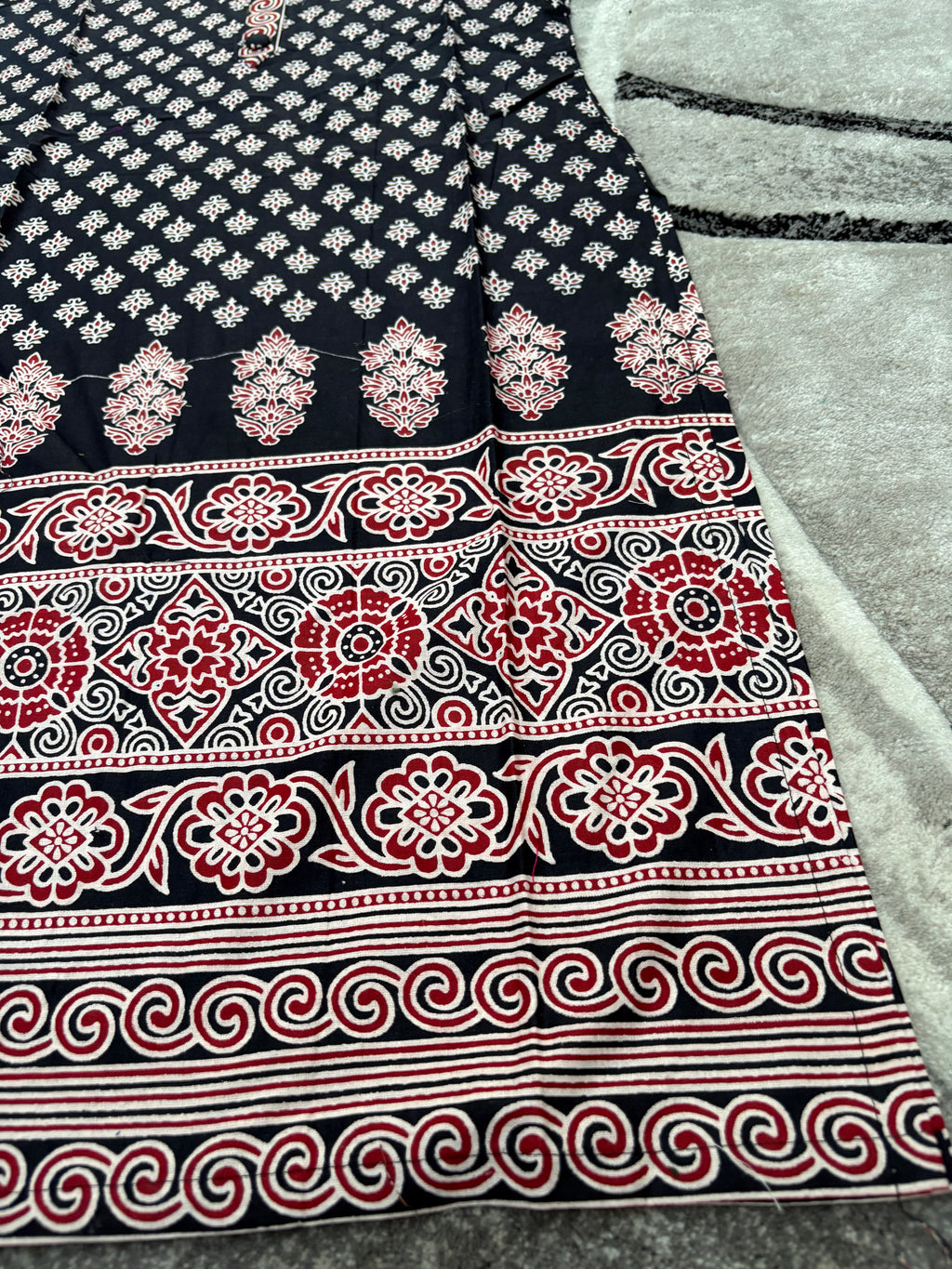 Floral ethnic kurta