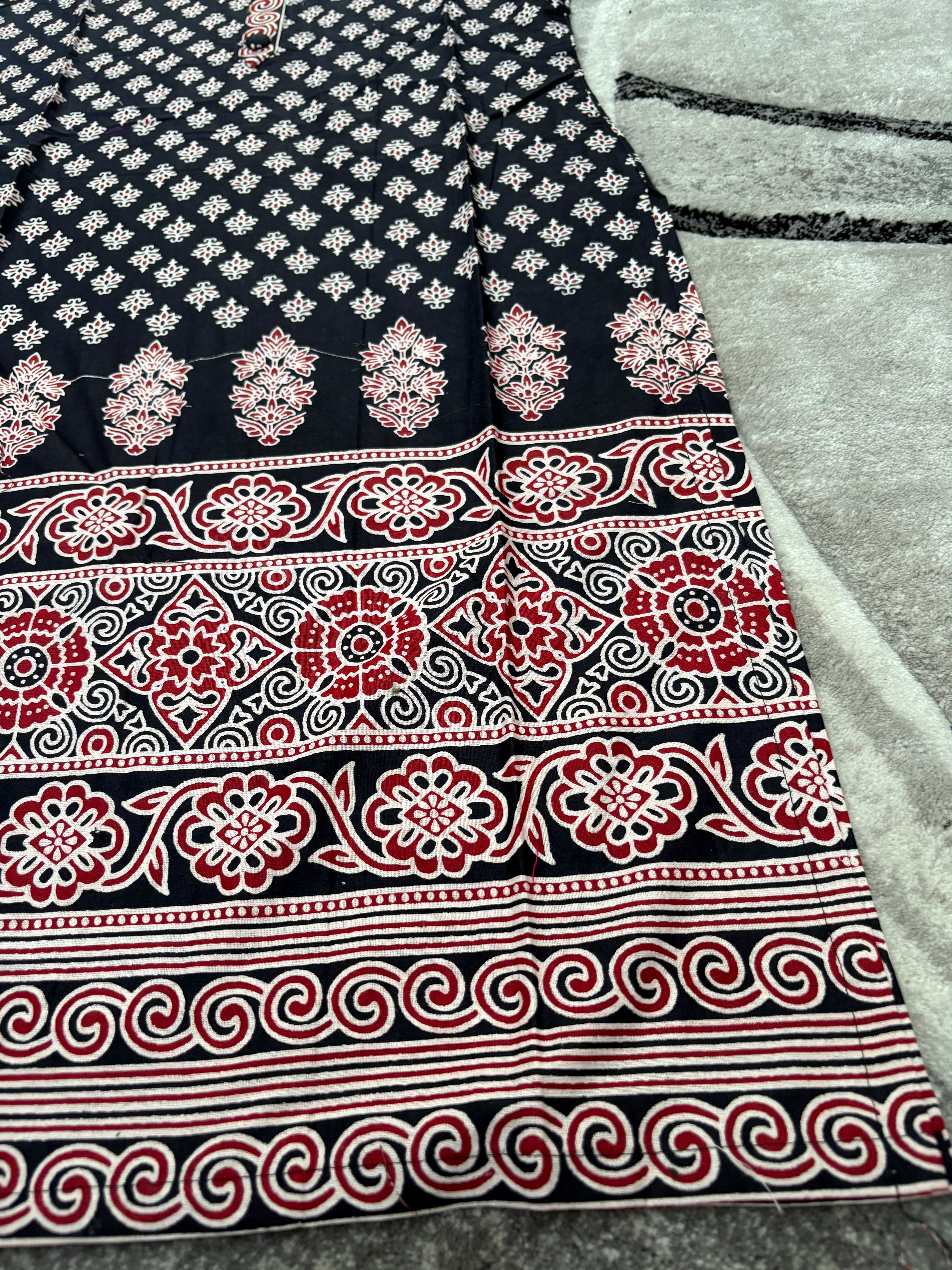 Floral ethnic kurta