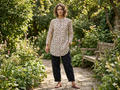 Multicolour elephant motif kurta